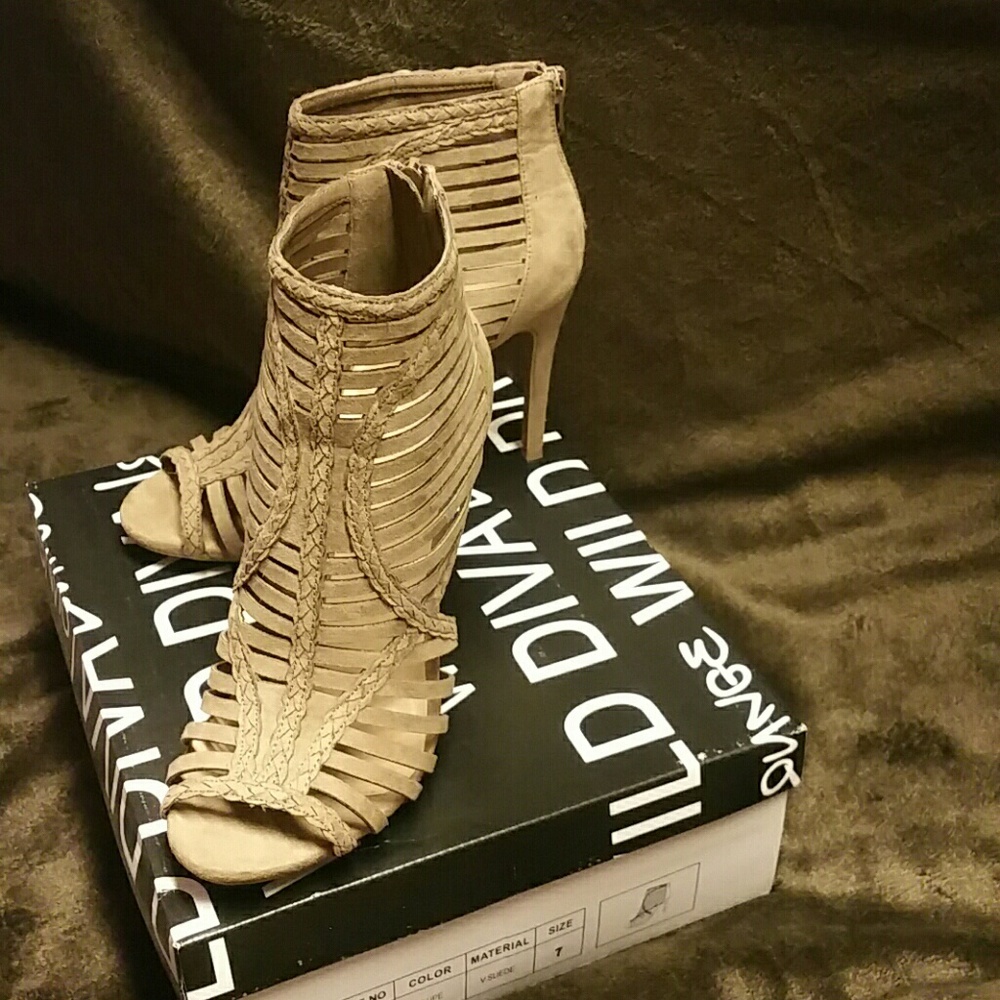 Wild Diva Caged Sandal