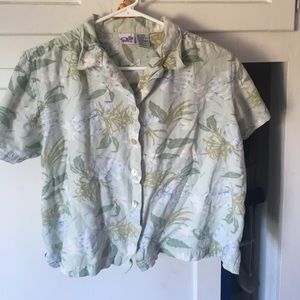 Vintage Floral hawiian shirt