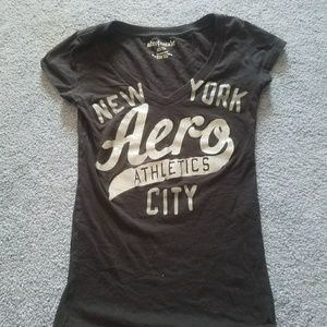 Black aeropostle tee