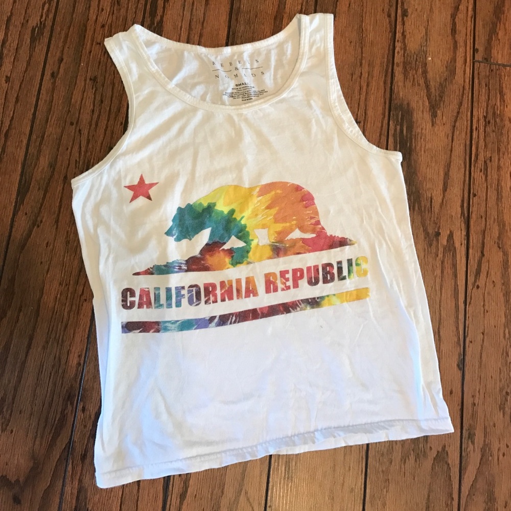 Men's Small Used Rebels and Nomads tank top