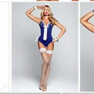 Victoria Secret sailor lingerie costume
