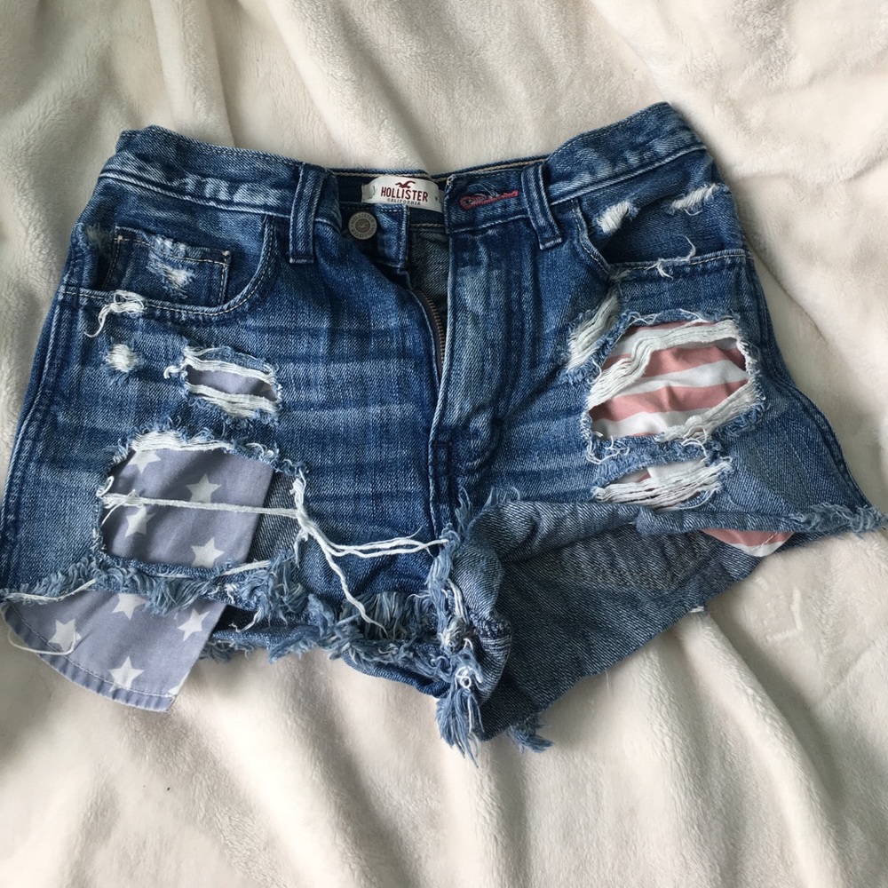 Size 1 American flag shorts