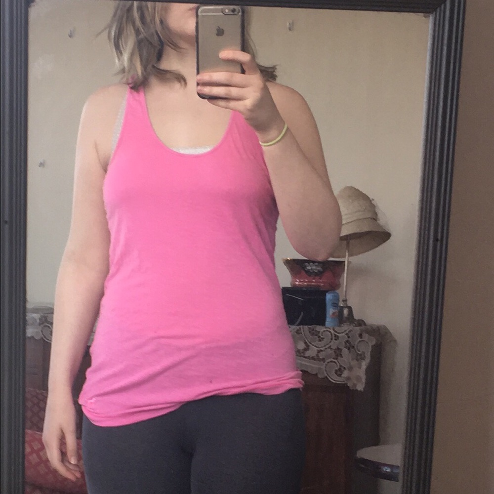 Pink Racerback Tank