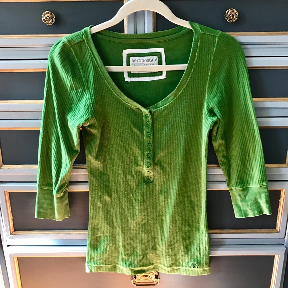 Green Stretchy Top