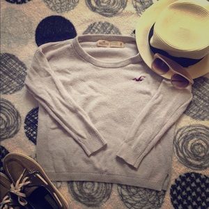 Hollister cropped sweater