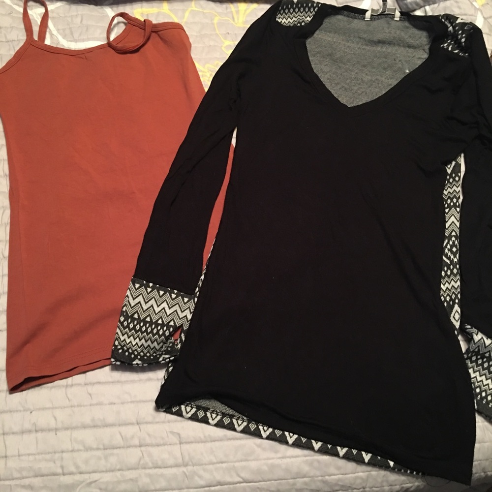 Bke tank and long sleeve