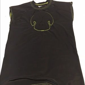 Baseball heart guard  compression shirt
