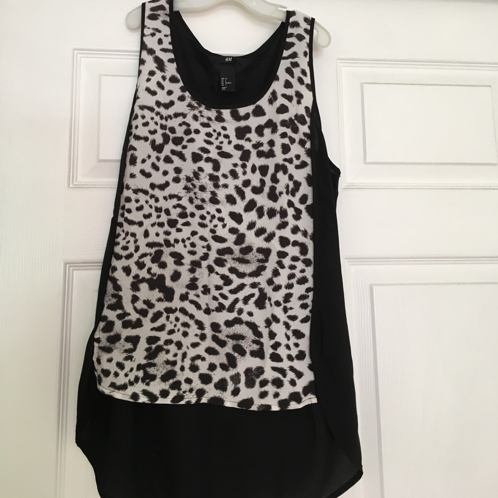 High/low H&M tank