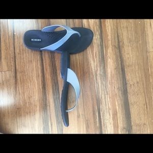 Sale! Pewter Flip Flops
