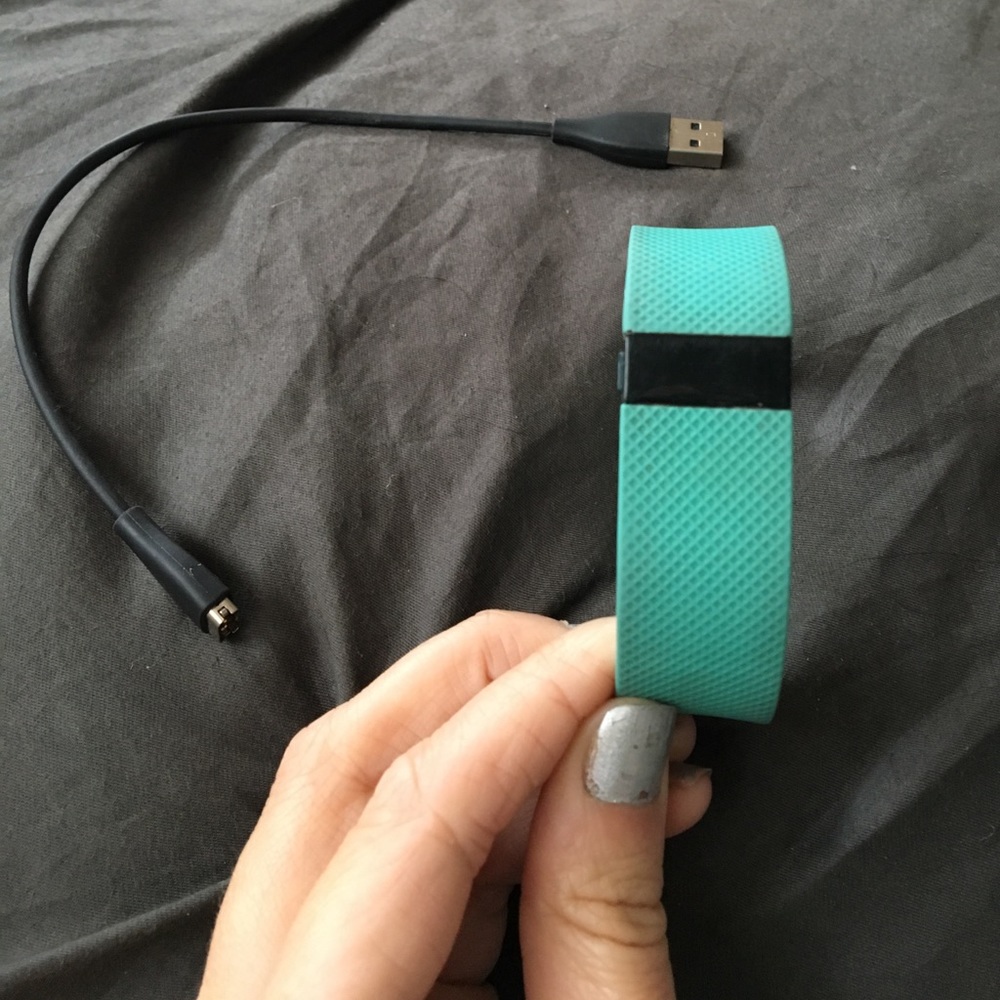 Turquoise Fitbit HR