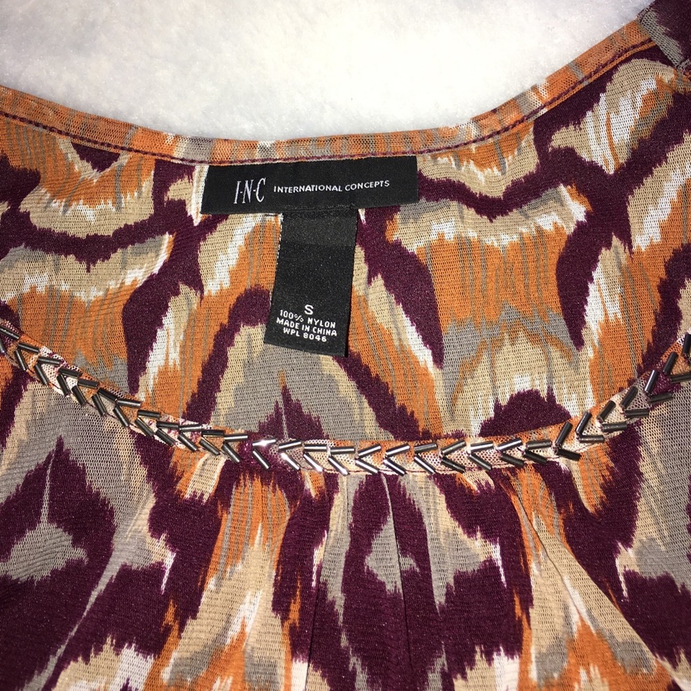 INC Ladie's top/cold shoulder - Picture 2 of 2