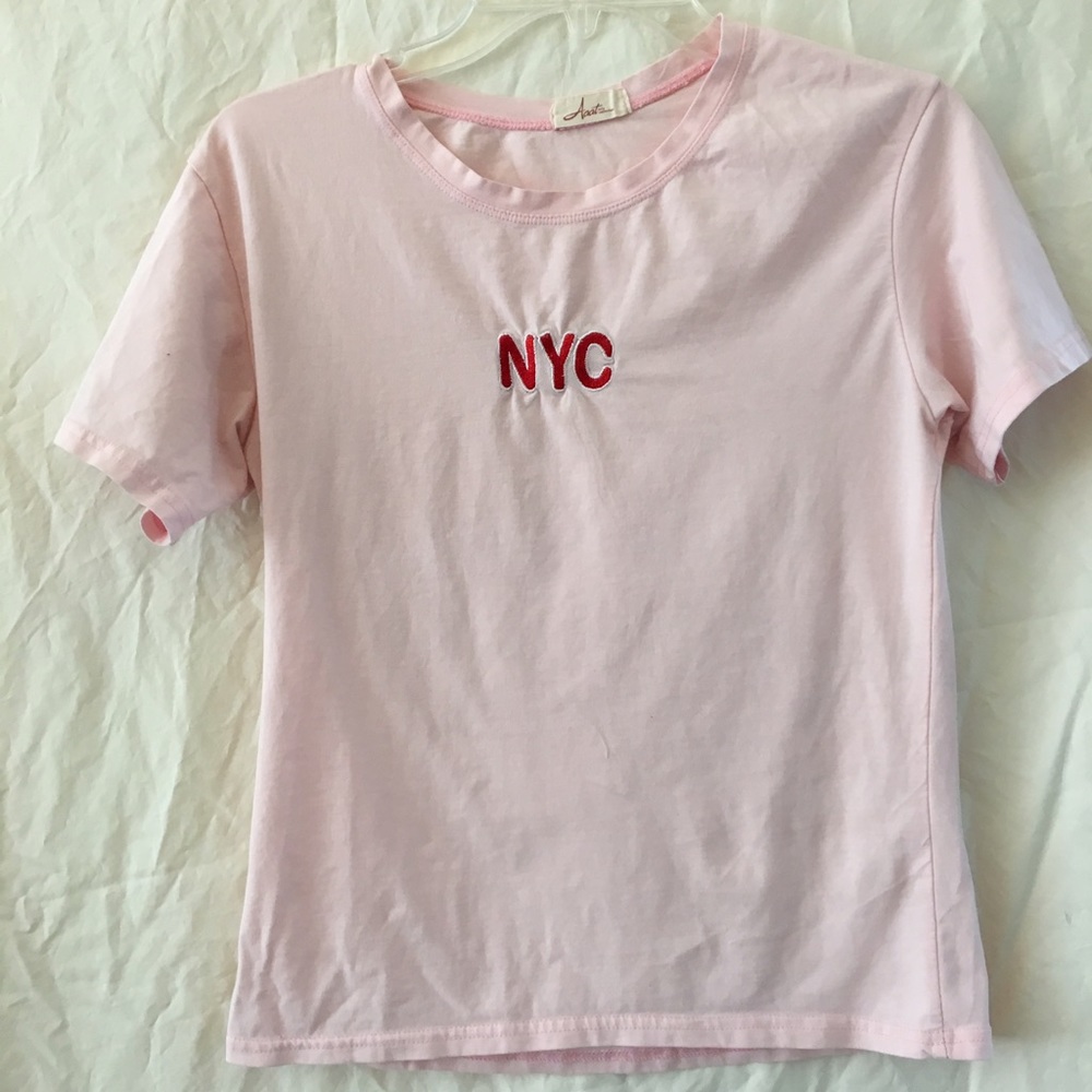 Pink NYC t-shirt