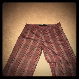 Oakley plaid golf pants size 30
