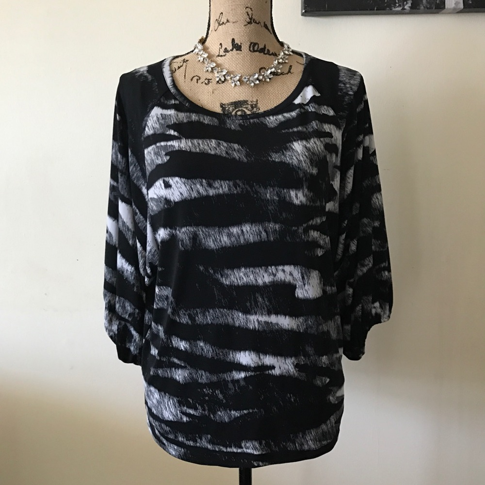 Michael Kors Top There Quarter Dolman Sleeves