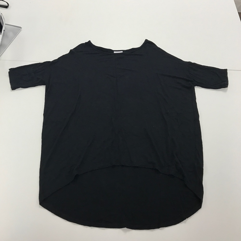 XXS LulaRoe Irma SOLID BLACK