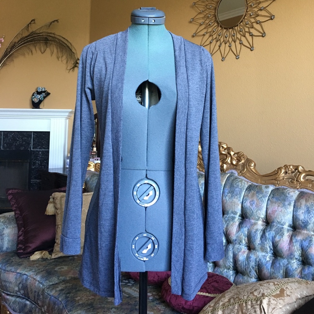 Cardigan with Lace Back