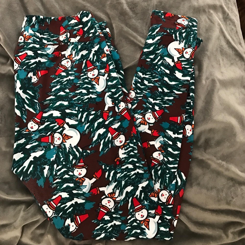 LuLaRoe Christmas capsule T/C leggings