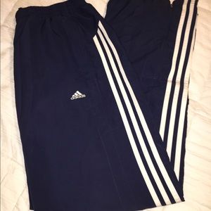 Adidas track/wind pants