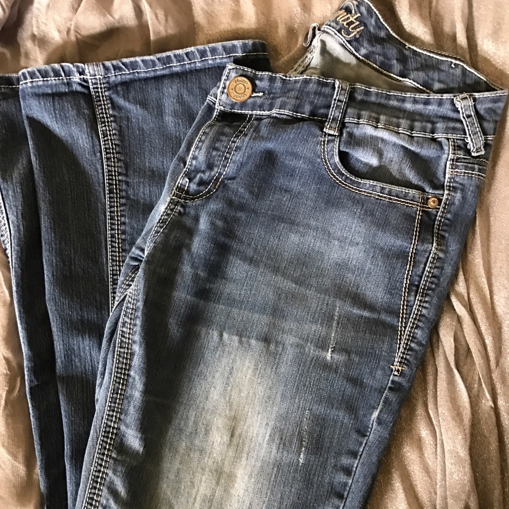 Vanity Curvy Fit Bootcut Jeans 30W 33L