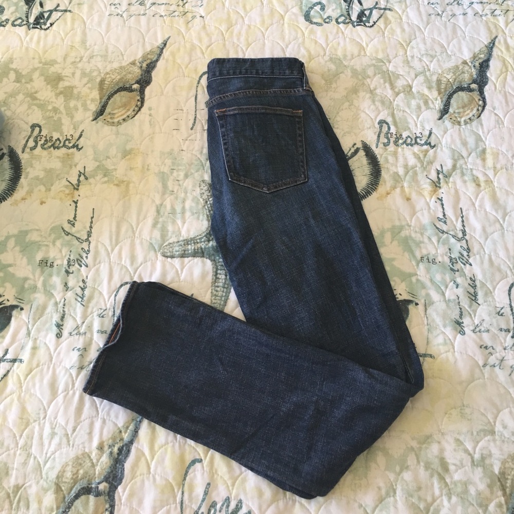 🎀J. Crew Matchstick Dark Wash Jeans 27 regular🎀