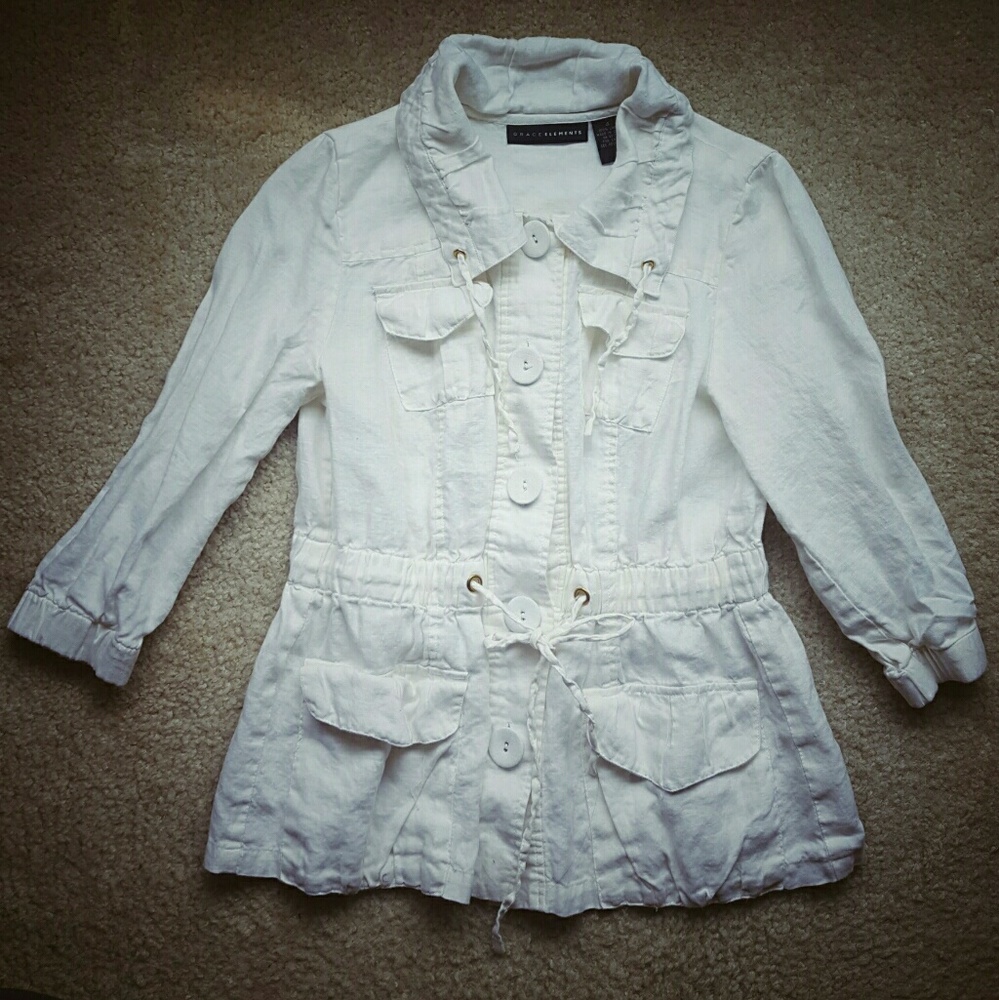 Grace Elements linen jacket