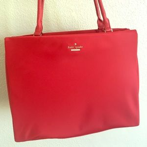 Medium sized kate Spade red handbag