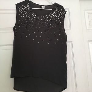 Studded high/low tank