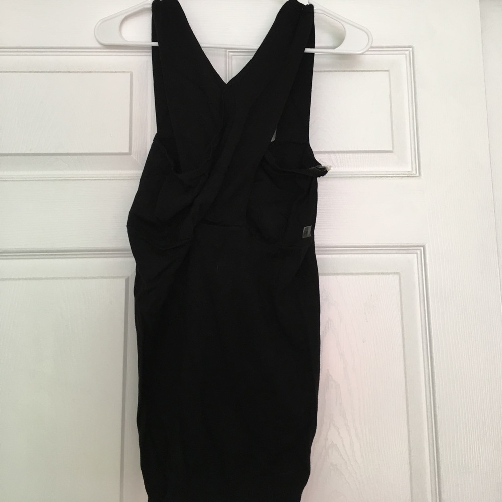 Sweater criss-cross tank