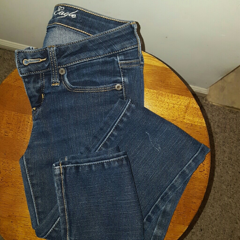 Super skinny jeans. American Eagle.
