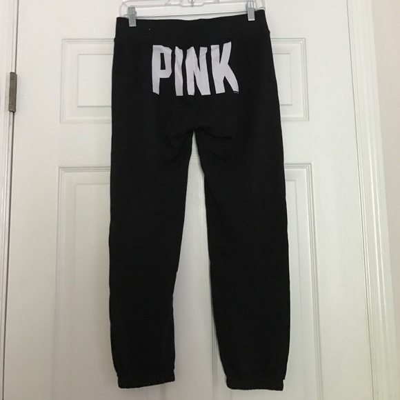 PINK crop sweatpants - Picture 2 of 2