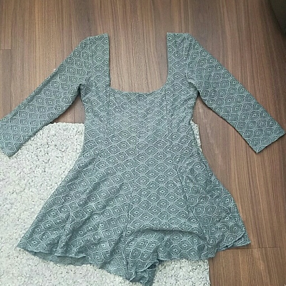 Urban Outfitters Cross-Back Romper - Picture 1 of 6