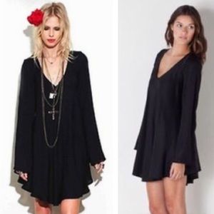For Love & Lemons original bell sleeve swing dress