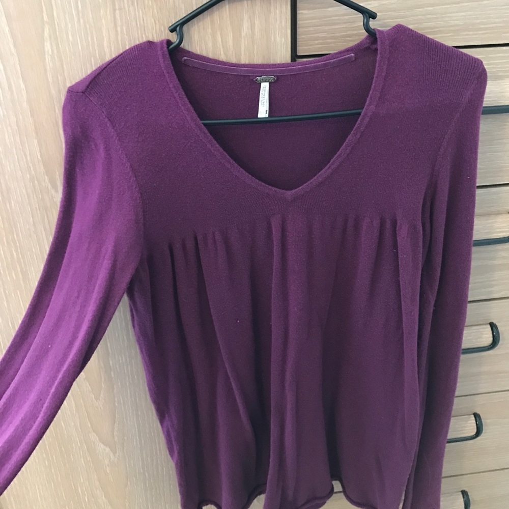 Thin Purple Sweater