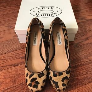💥PRICE DROP💥Steve Madden Sarina-L Leopard Heels