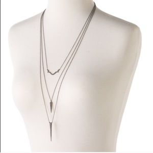 Stella and Dot Fontaine Layering necklace NIB
