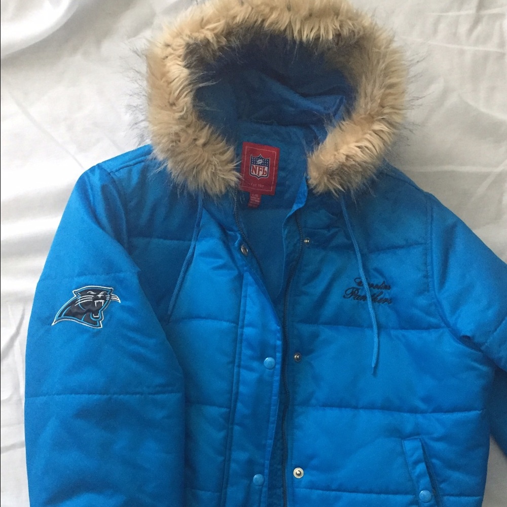 Vintage Carolina Panthers womens jacket