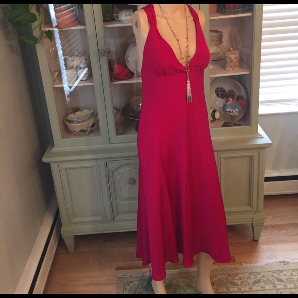 Jcrew sleeveless halter dress