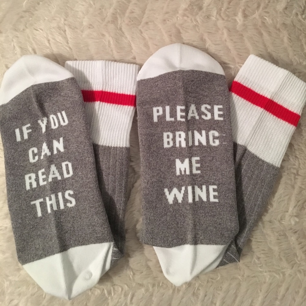 💥HP 5/28🏆  Bring Me A Glass Of Wine Sock