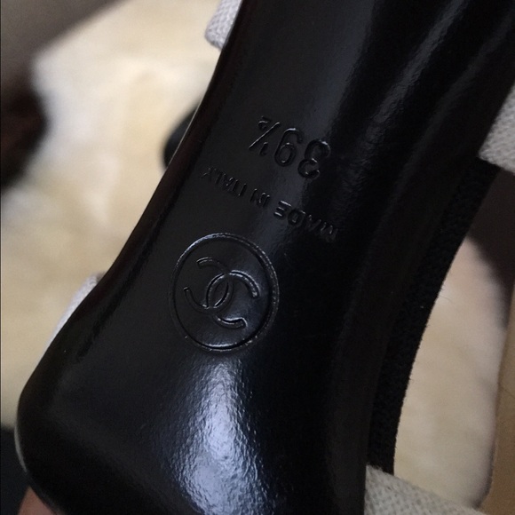 💥🎊👏SOLD ON TRADESY👏🎊💥 Chanel sling back pump - Picture 4 of 6