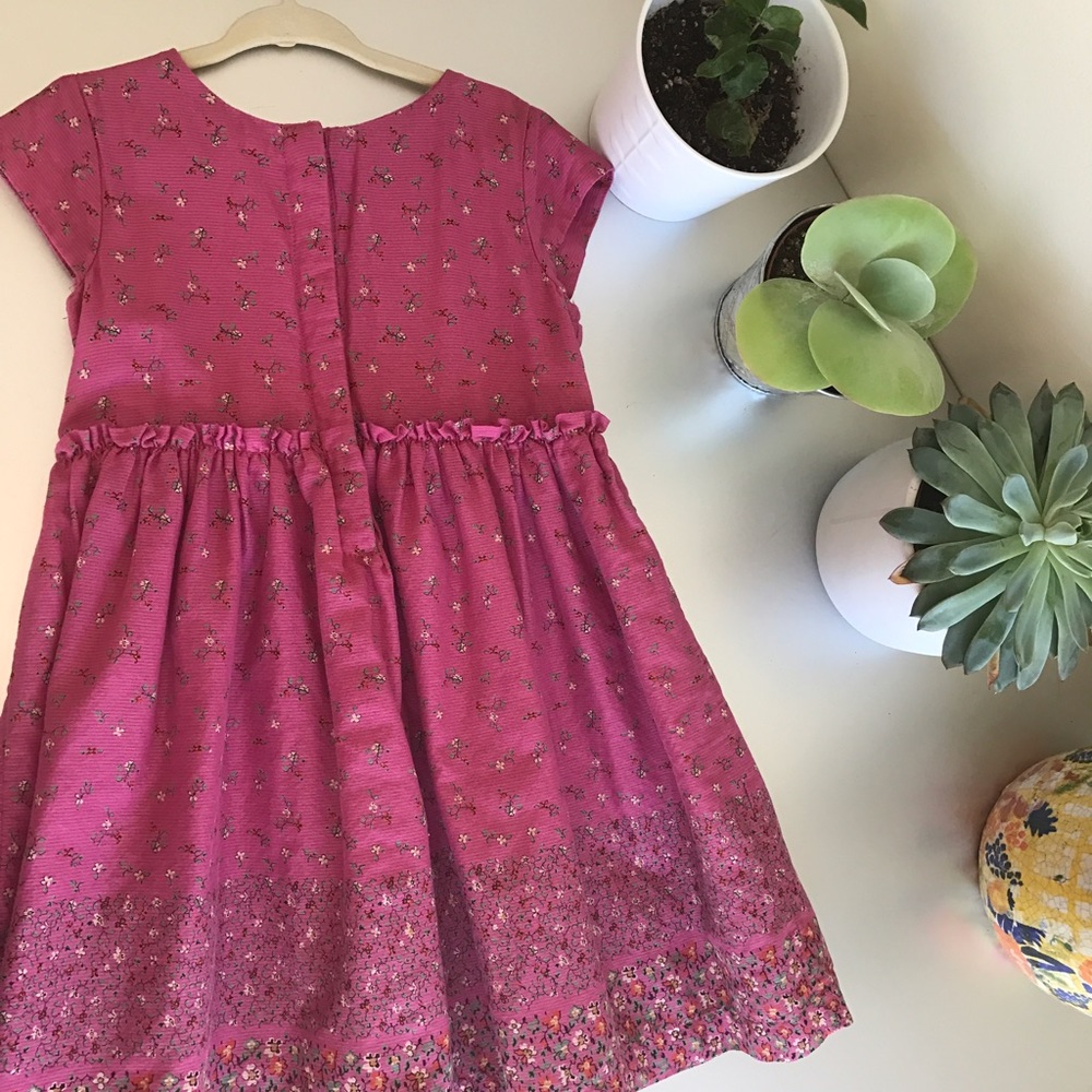 Baby GAP Gradient Floral Print Dress