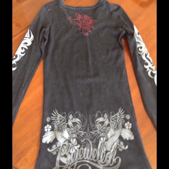 Bejeweled Embellished Tunic, Crystals & Studs - Picture 1 of 6