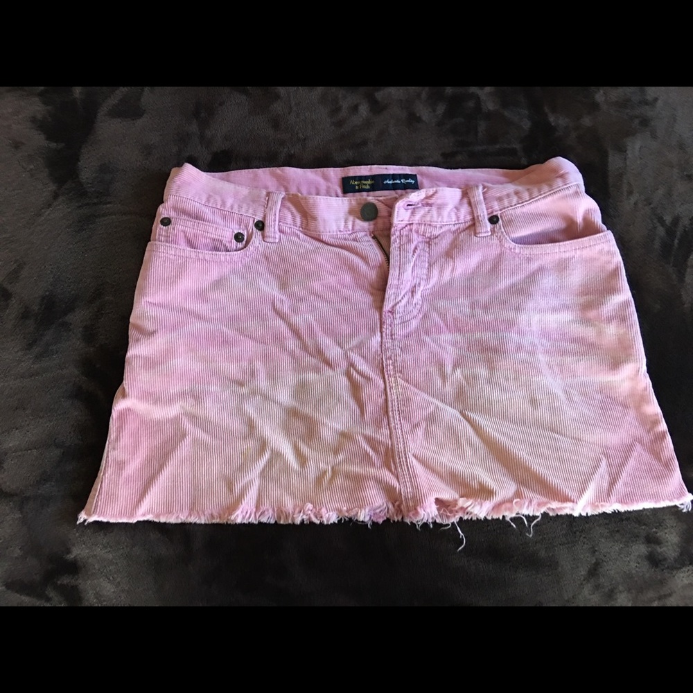 Pink skirt