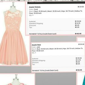 Bridesmaid prom dress