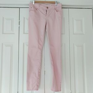 Mossimo size light pink skinny jeans size 6