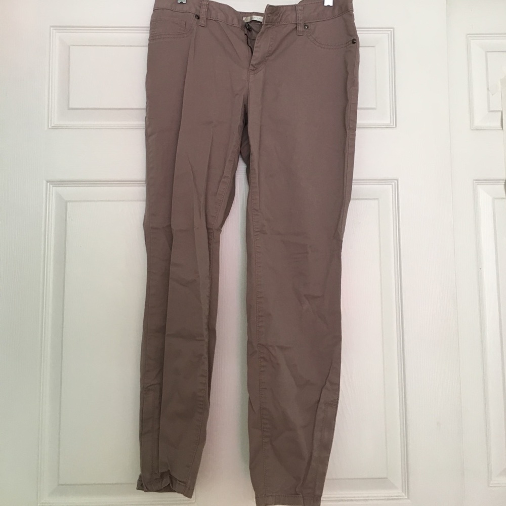 Lauren Conrad Periwinkle skinny pants