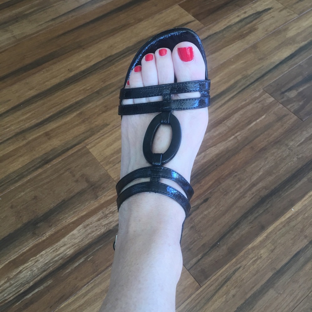 Lifestride wedge sandal excellent condition