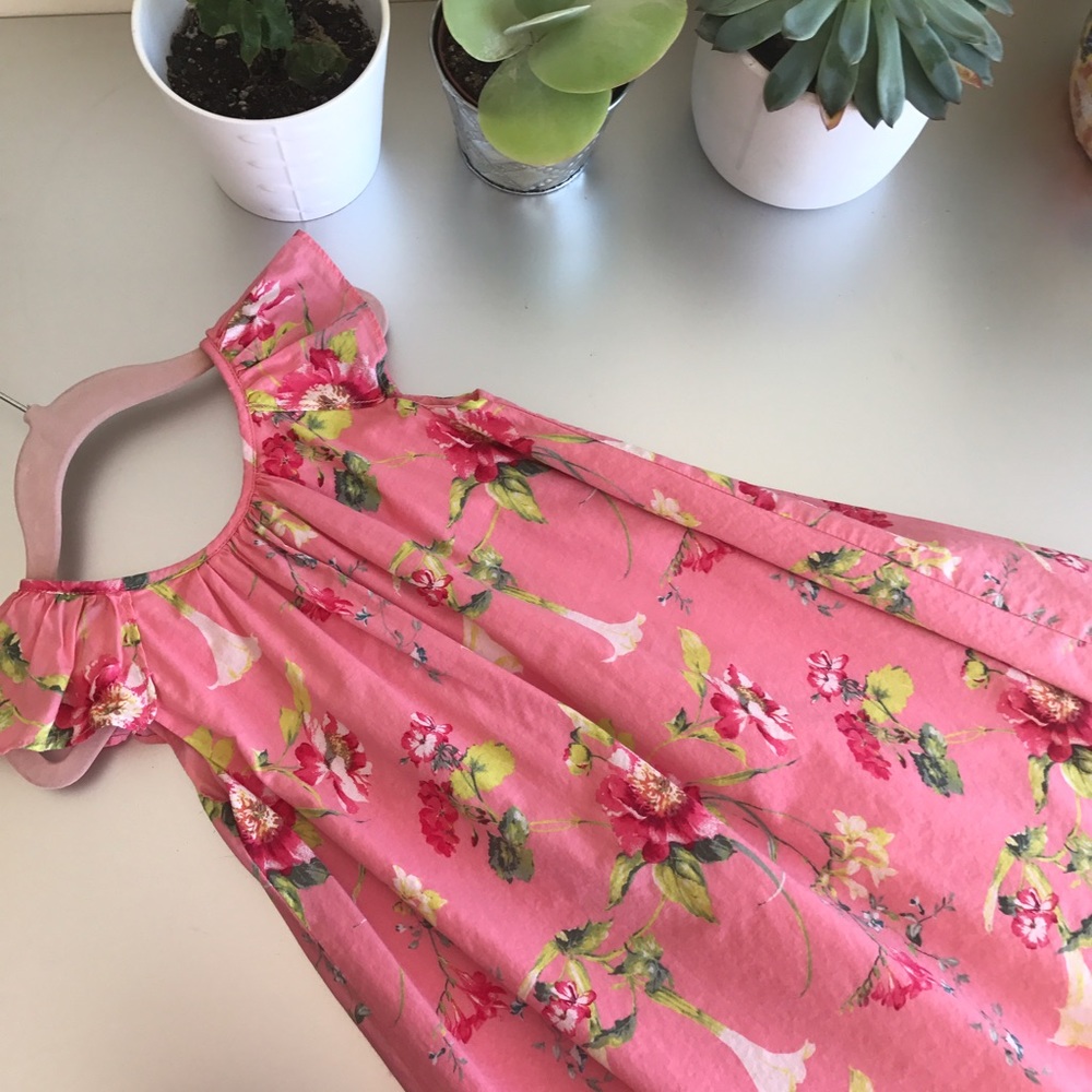 Baby GAP Pretty in Pink Floral Dress