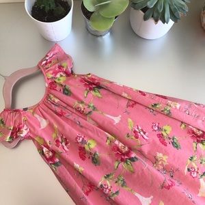 Baby GAP Pretty in Pink Floral Dress