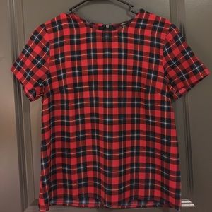 Forever 21 Plaid Top