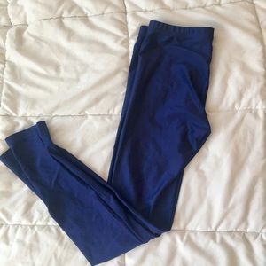 American Apparel lame stretch mid rise leggings